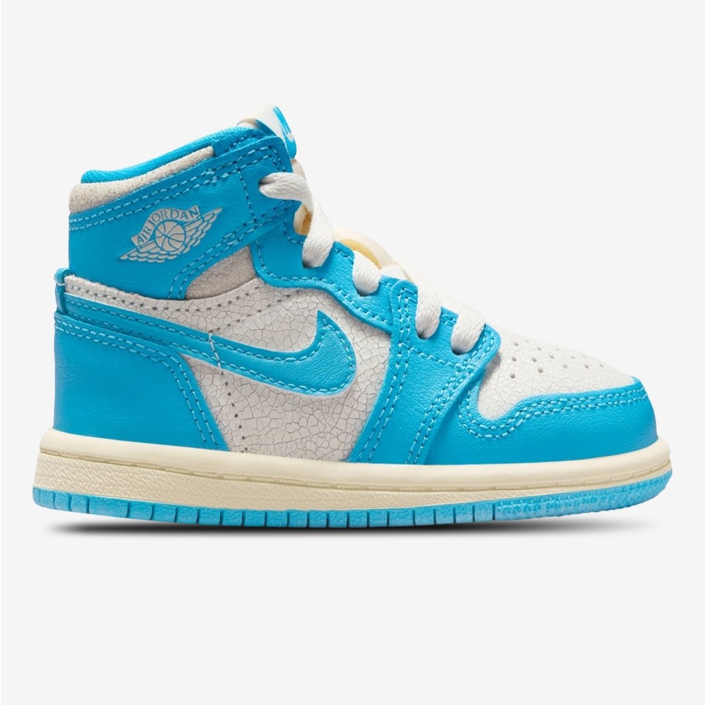 Air Jordan High 1 OG UNC ReImagined Sneaker Baby Infant Toddler Size 3C